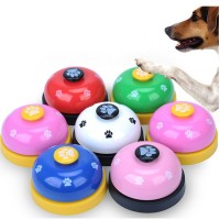 Training Bell for Dogs and Cats White Dog Door bell High Quality Metal and Plastic Pet Dog Training Bells Metal Desk Call Bell