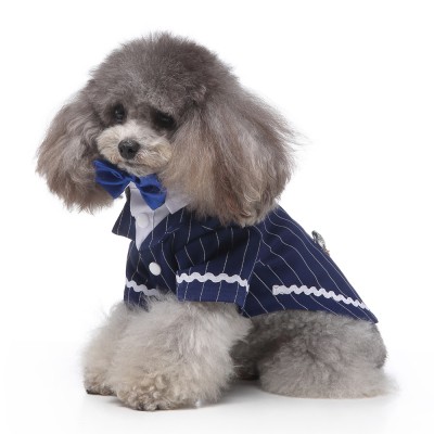 2020 New Design Amazon Pet Clothes Dog Suits High-end Tuxedo Clothing